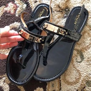 100% Authentic Coach Sandals